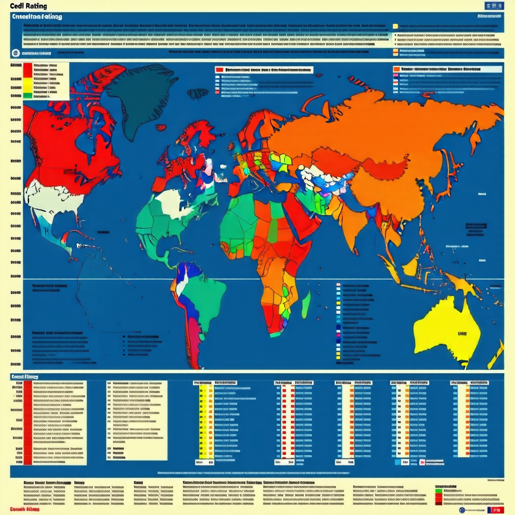 신용등급으로 본 나라의 신뢰도 주요 국가 비교