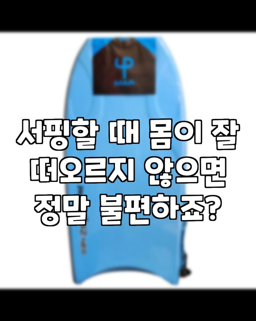 보비스 추천 바디보드 